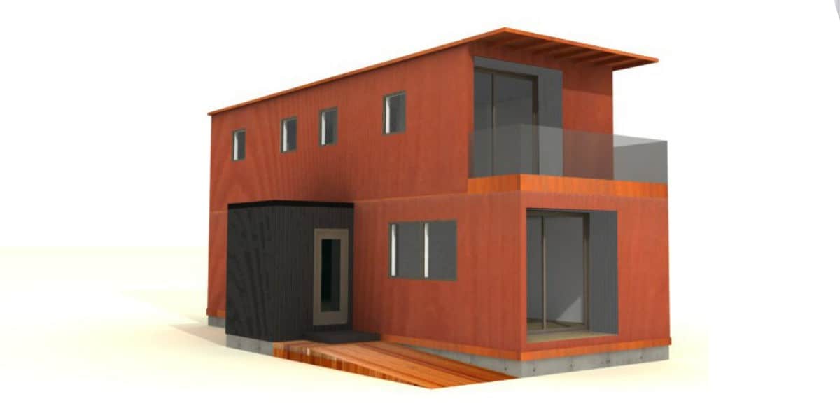 Prefab Home WeeHouse 3x By Alchemy Architects.