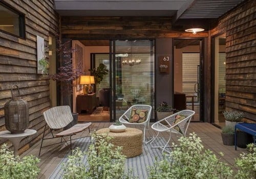 LivingHomes C6 Next Generation 2013 Prefab Home - View Of Deck.