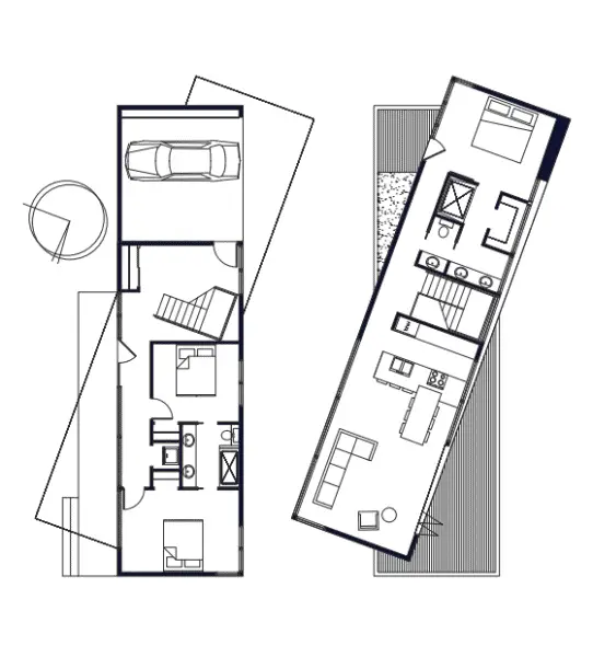 Method Homes Elemental Series Pivot prefab home - plans.