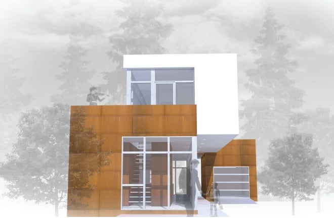 Method Homes Elemental Series Shift prefab home - exterior front.