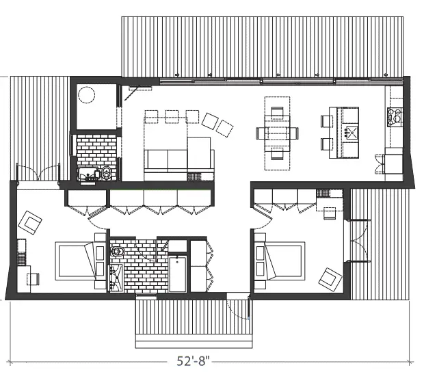 Method Homes Paradigm II prefab home - plans