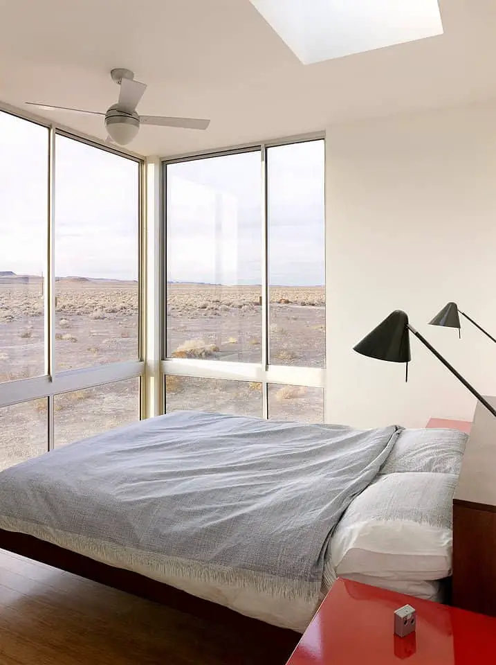 nottoscale T Modulome (Nevada) prefab home - bedroom.